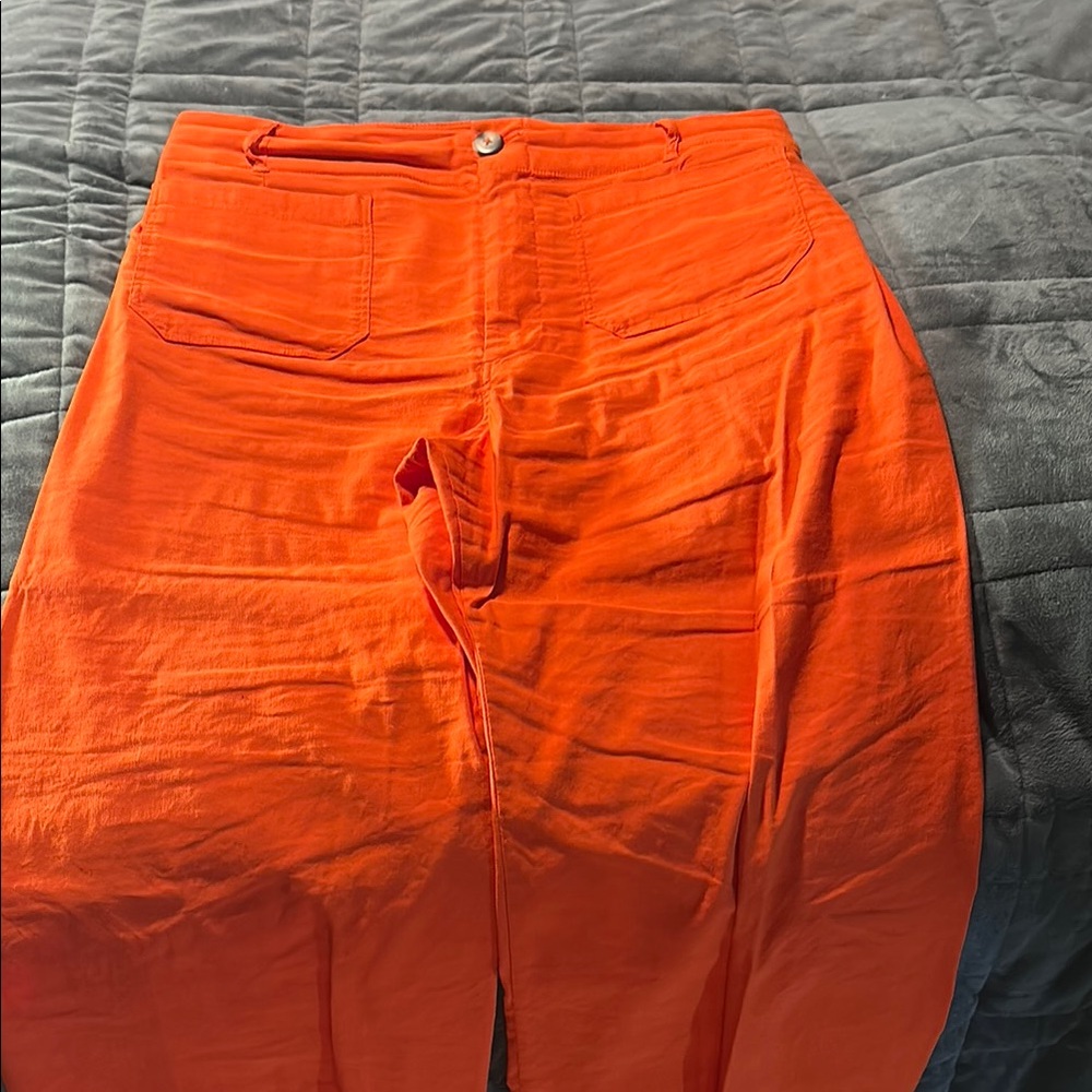 Maeve by Anthropologie Orange Pants